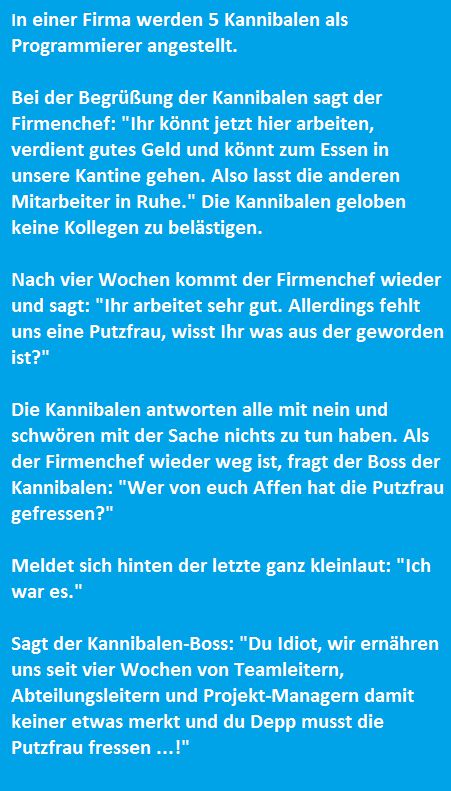 Witz des Tages